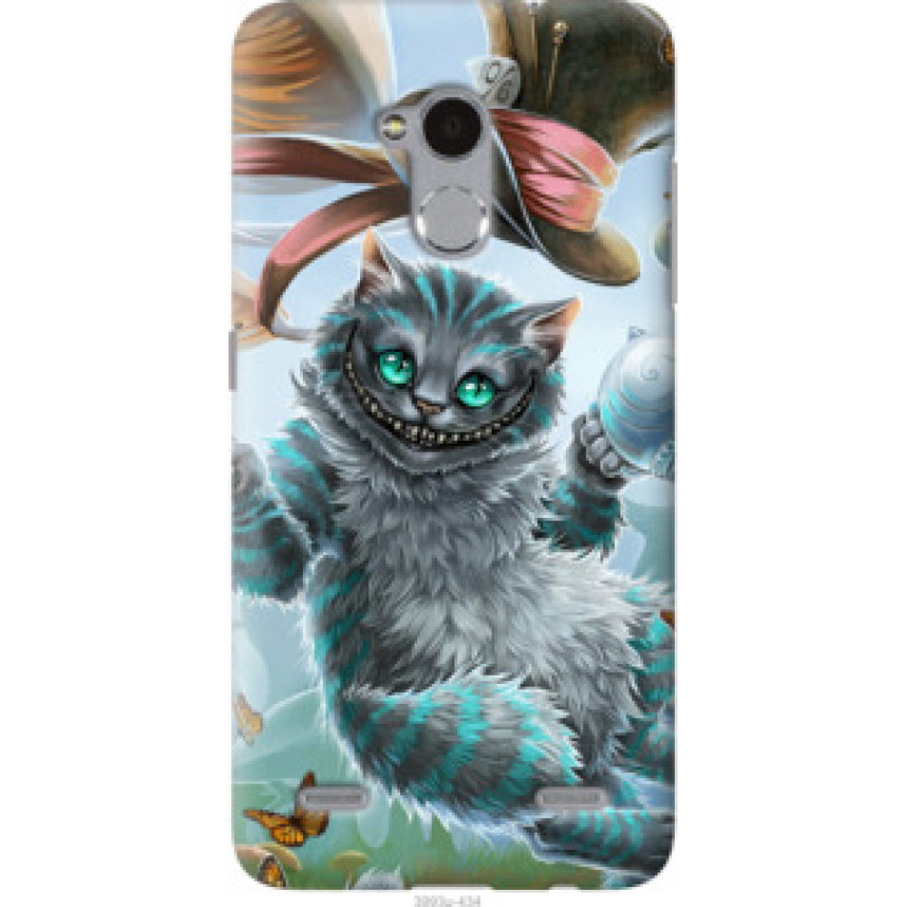 Чехол на ZTE V7 Lite Чеширский кот 2 (3993u-434)