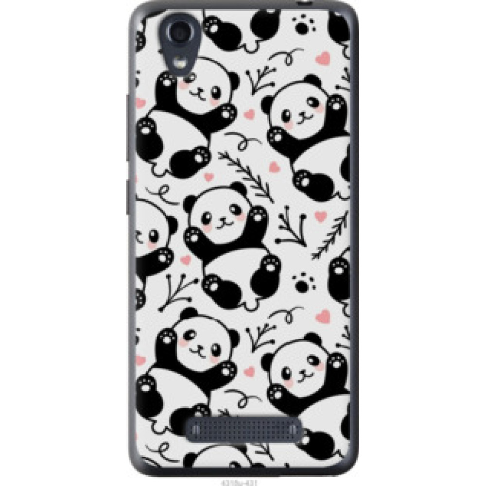 Чехол на ZTE X3 Панды (4318u-431)